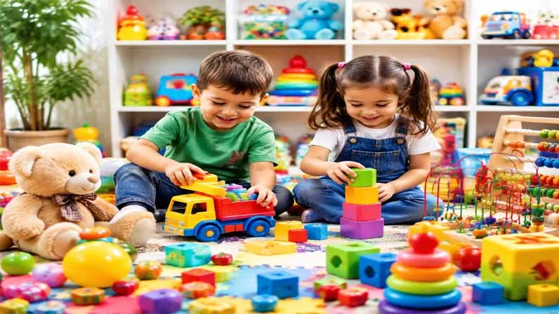 رنگ‌های اسباب‌بازی مورد علاقه کودکان | بررسی تأثیر رنگ‌ها بر انتخاب و رشد کودک