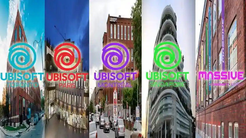 استودیوهای کلیدی شرکت یوبی سافت