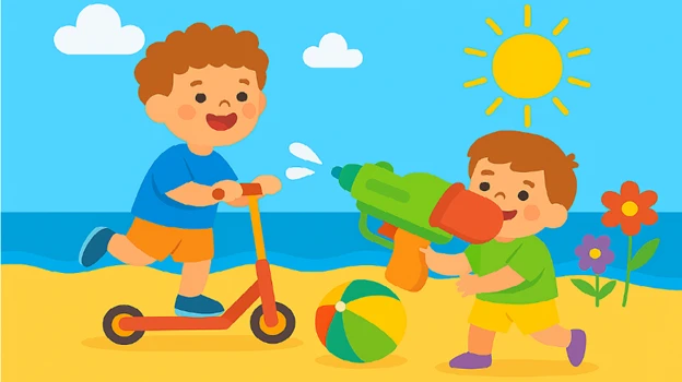 تابستان: فصل هیجان، تحرک و بازی‌های آبی