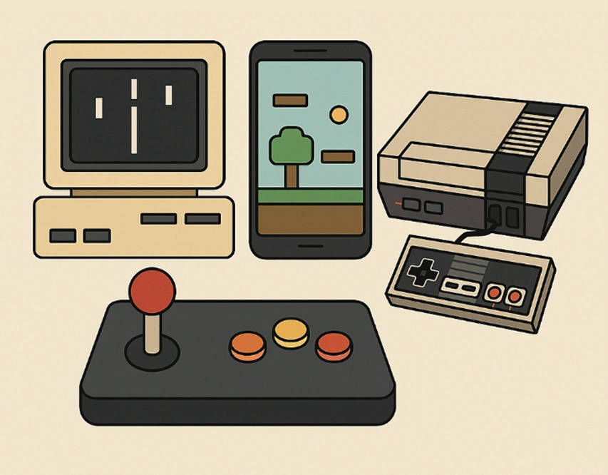 تاریخچه بازی‌های دیجیتالی