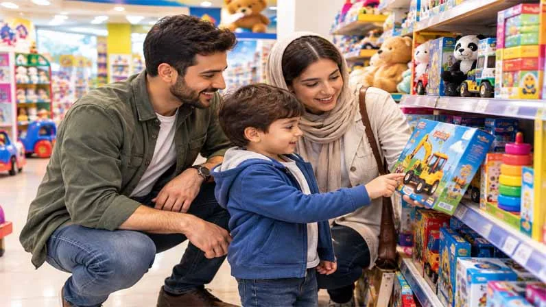 Buying toys