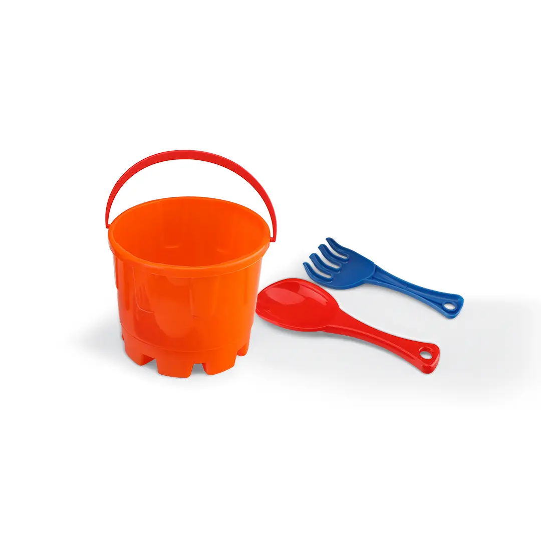 ست سطل ، توپ و ماشین